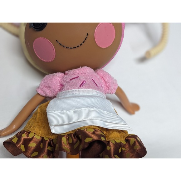 Lalaloopsy Silly Hair Doll Scoops Waffle Cone Full Size 12" Outfit & Shoes EUC - Picture 6 of 11